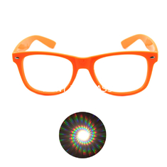 Print your Logo Plastic Diffraction Glasses Spiral Rave Fireworks Glasses