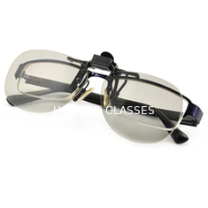 Clip on IMAX 3D Glasses For Myopia Glasses Passive 3D Linear Polarizer Glasses