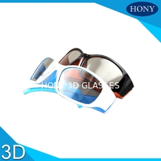 Passive Plastic 3D Anti Scratch Circular Polarized Glasses Hard Coating Frame