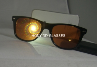 LED Displays 3D Fireworks Glasses Plastic Frame Spiral Effect