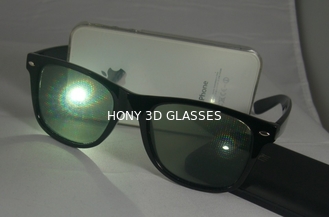 LED Displays 3D Fireworks Glasses Plastic Frame Spiral Effect