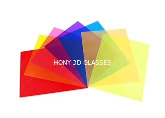 0 Degree Glossy Red Blue Golden Color Polarized Film Sheets for LCD,Color LCD Polarizer Film With Adhesive