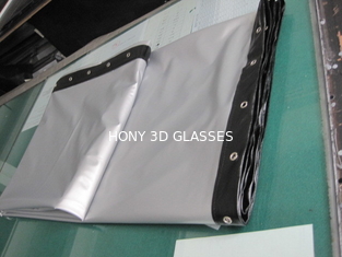 Projection Silver 3D Screen For Home School Office Use