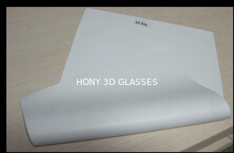 Portable Silver Projection Screen PVC 