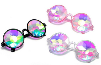 Plastic Hony Newest Product , Flower Lense Kaleidoscope Glasses For Dance Musice Fesvital