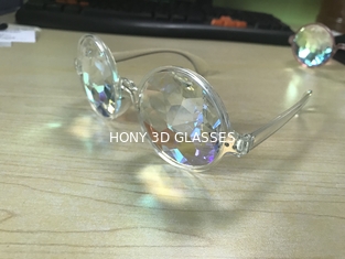 Plastic Hony Newest Product , Flower Lense Kaleidoscope Glasses For Dance Musice Fesvital