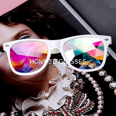 Plastic Hony Newest Product , Flower Lense Kaleidoscope Glasses For Dance Musice Fesvital