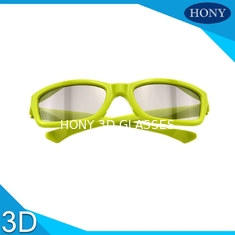 Soft Frame Linear Polarized 3D Glasses Light Weight For Kino Theater