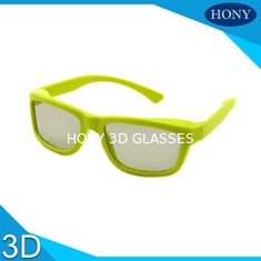 Soft Frame Linear Polarized 3D Glasses Light Weight For Kino Theater