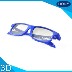 Comfortable Design Linear Polarized 3D Glasses 0.23mm Thickness For IMAX Movie Theater