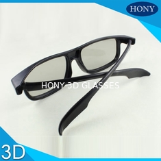 Comfortable Design Linear Polarized 3D Glasses 0.23mm Thickness For IMAX Movie Theater