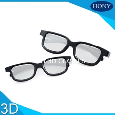 Plastic Frame Circular Polarized 3D Glasses For Cinema