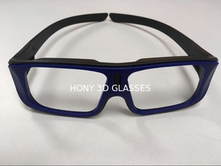 Unfolded Big Frame Linear Polarized 3D Glasses 0.23mm Lens Custom Color