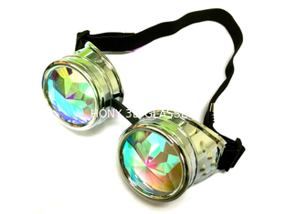 Kg005 Goggle Kaleidoscope Glasses Pc Frame For Holiday / Music Festival