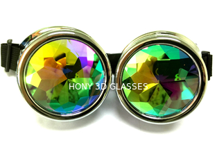 Kg005 Goggle Kaleidoscope Glasses Pc Frame For Holiday / Music Festival