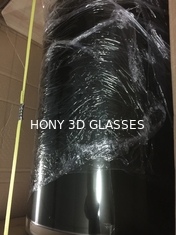 710 * 406mm Polarizing Film Sheet Imax 3d Glasses Material Black Color