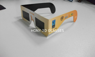 Disposable Solar Eclipse Viewing Glasses Eyewear With Paper Frame