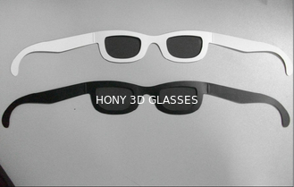 300g Paper Polarized 3d Glasses For Cinema , Circular Polarising Glasses