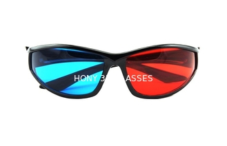 Eco Friendly ABS Plastic Red Cyan 3D Glasses Polarized Watching 3d Movie