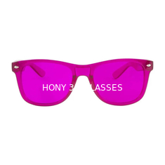 Against UVA Color Chakra Sunglasses Mood Boosting PC Frame Sunglasses