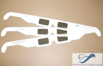 Disposable Circular Polarized Plastic 3D Glasses For Reald / Masterimage System