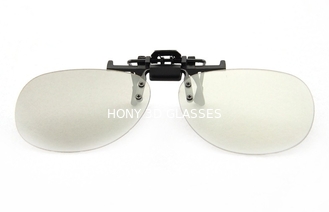 Convenient Clip Active Shutter Glasses Circular Polarized With No Bubble