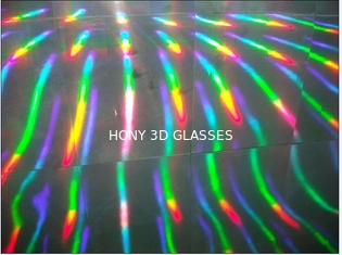 Disposable plastic 3d fireworks glasses and lenses for entertainment site