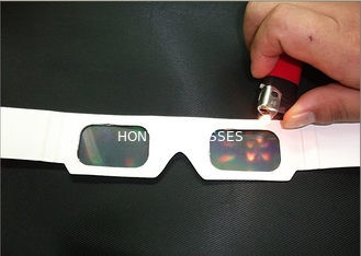 Powerful fireworks promotional 3d glasses for Co - Op Advertising