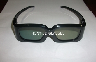 Durable Stereoscopic Active 3D Glasses For Watching Movies , CE RoHS Listed
