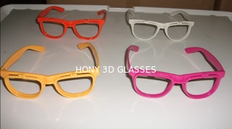 1.0mm Lense 3D Fireworks Glasses / Plastic Diffraction Glasses