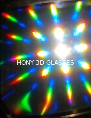 OEM / ODM Paper Frame 3D Firework Glass With Optics Parameter Transmittance