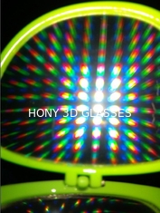 holospex holiday 3d fireworks glasses light diffraction plastic frame