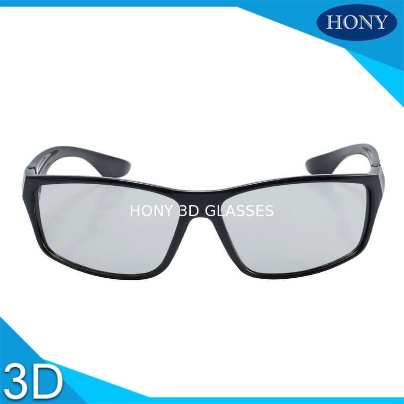 Logo Printed Circular Polarized 3D Glasses For Reald Or Masterimage Cinema System