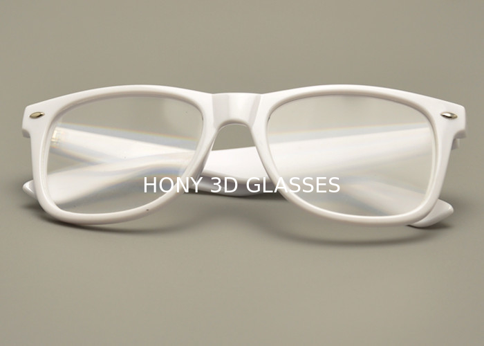 Make Custom Logo Plastic Passive Circular Polarized Real D 3D Glasses For Cinemas