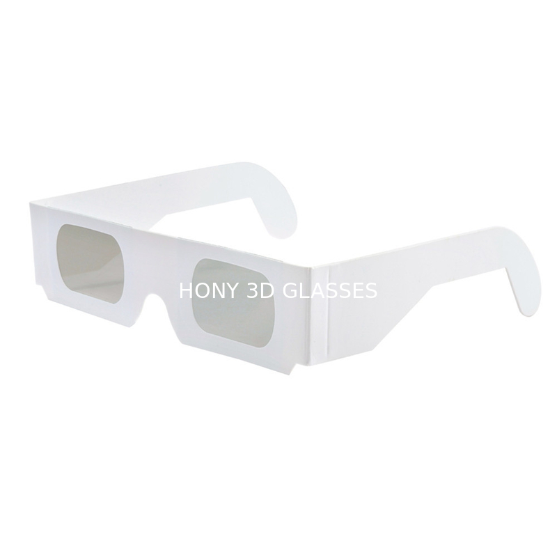 IMAX Cinema Plain Cardboard 3D Glasses Print Logo Disposable 3D Glasses