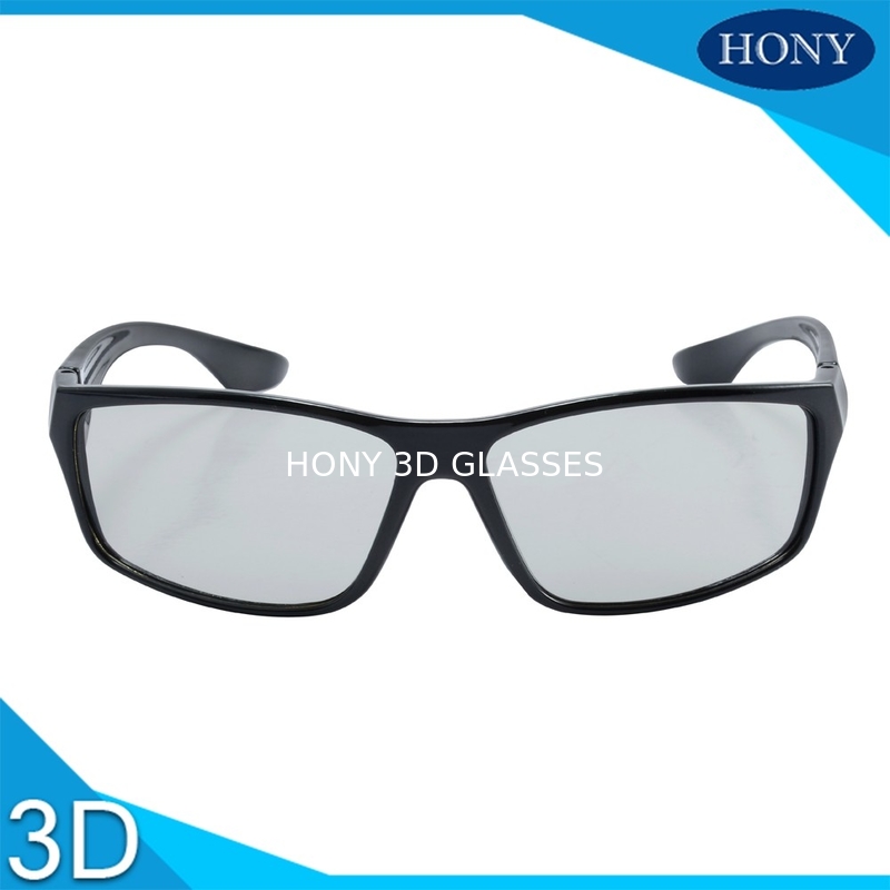 Anti Scratch Glasses Cinema Long Time Used Passive Circular Polarized Eyewear