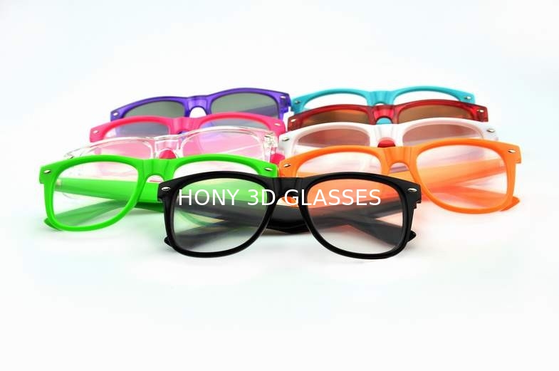 Colorful Frame Plastic Diffraction Glasses For Fireworks From Hony