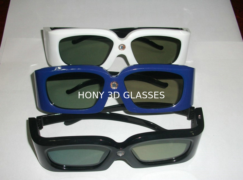 Foldable DLP Link 3D PC Glasses For Home Theater CE ROHS EN71