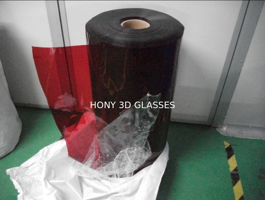 Large PET LCD Monitor Polarized Film Sheet , Anaglyph 3D Glasses Film
