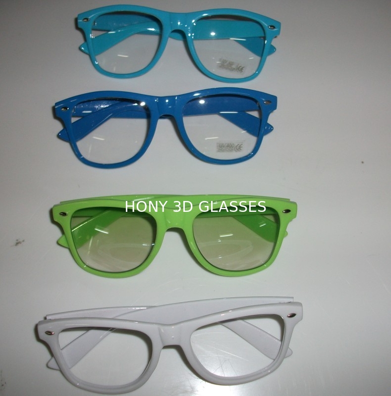 Disposable paper rainbow 3d fireworks glasses for eye opening enhancement