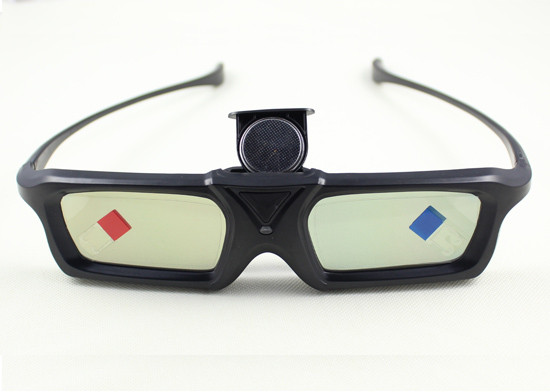 144HZ DLP Link 3D Glasses Active Shutter Cr2025 Battery Powered